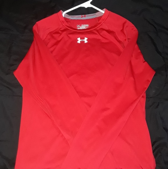 red under armour compression shirt